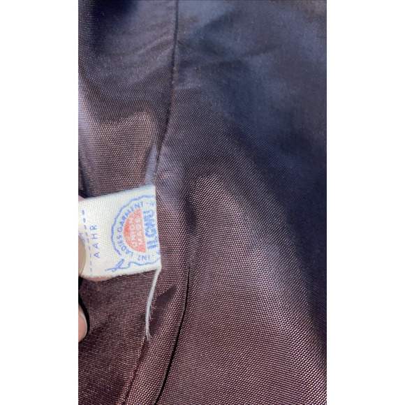 Vintage Size 14 Koret of California Jacket Brown Velvet 2 Button Blazer 70s - Picture 7 of 7